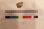 Stucco Fragment, Stucco; carved